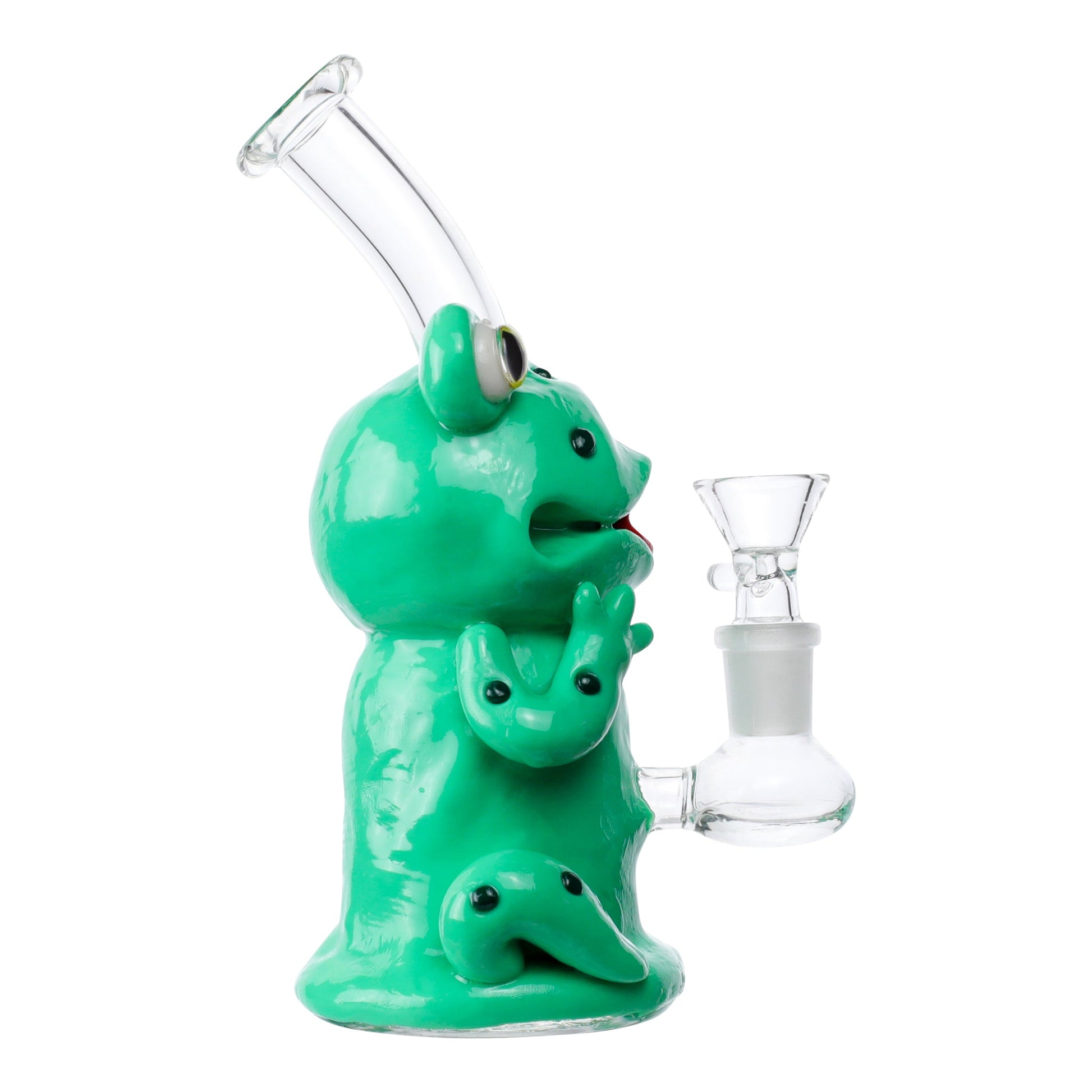 Creekside Creature Bubbler Bong 7in Borosilicate Glass