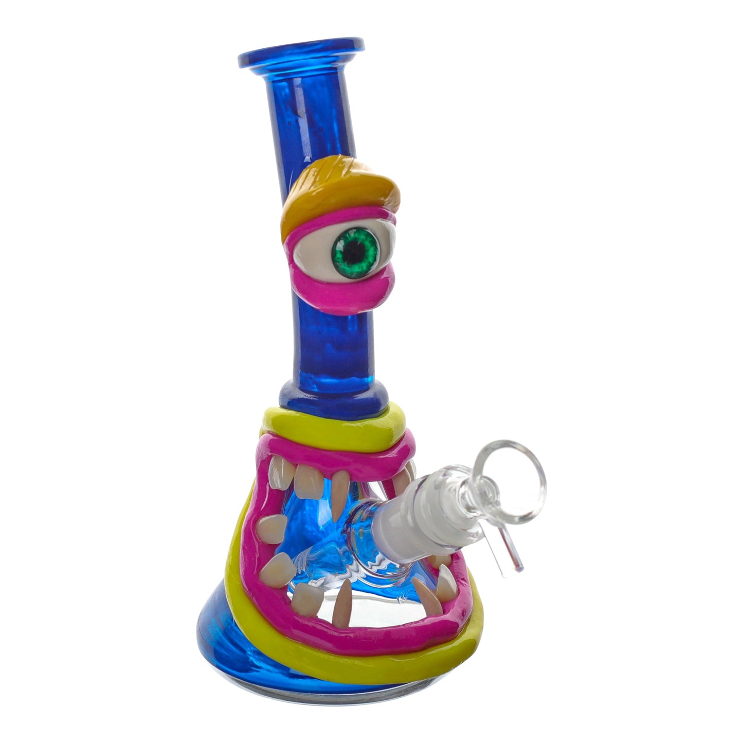 Amy Cross-Eyed Cyclops Bong 8in