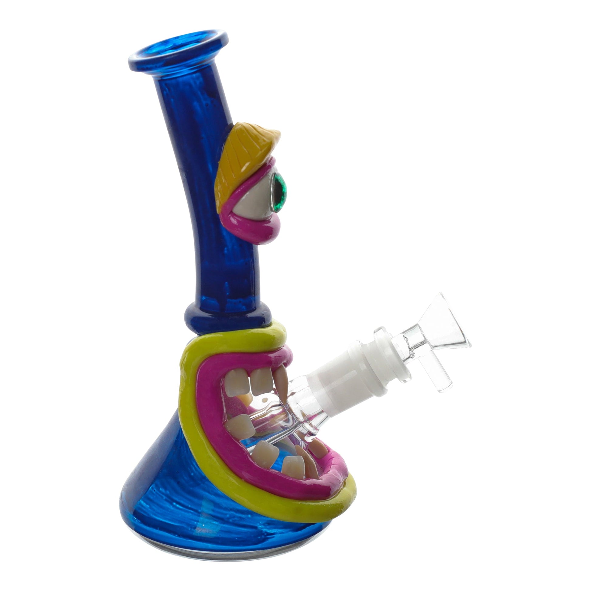 Amy Cross-Eyed Cyclops Bong 8in