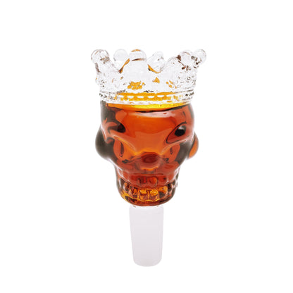 A2Z Crown Bowl 14mm Male Borosilicate Glass Bong Bowl