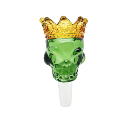 A2Z Crown Bowl 14mm Male Borosilicate Glass Bong Bowl