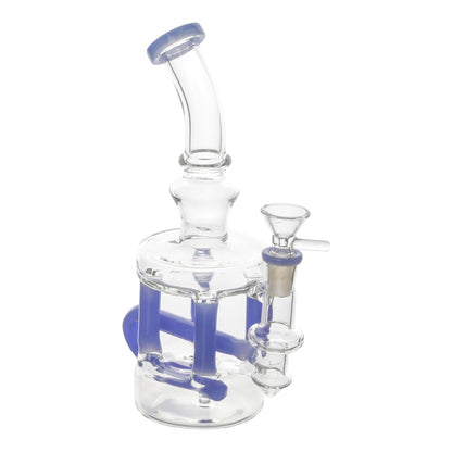 Amy 8in Cylindric Recycler Tube Bong