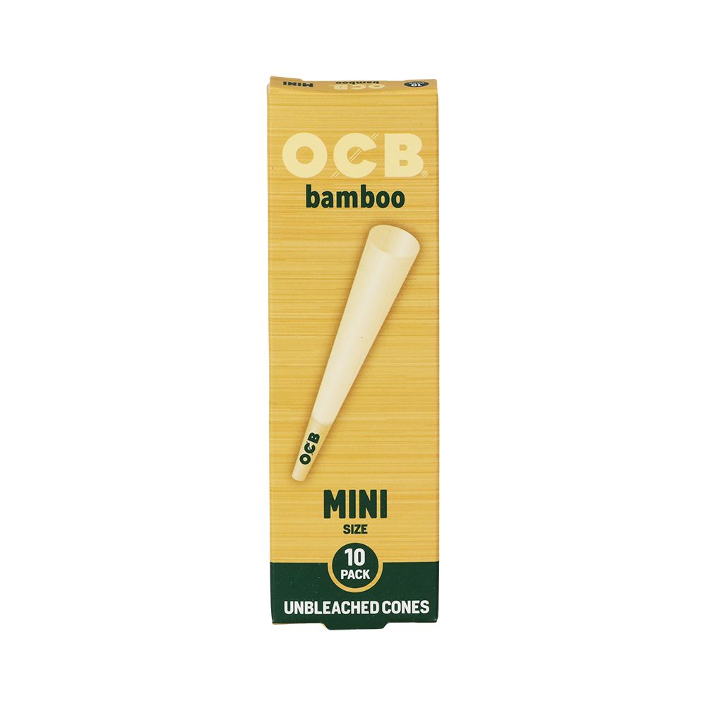 OCB Unbleached Bamboo Pre-Rolled Cones | 24pk