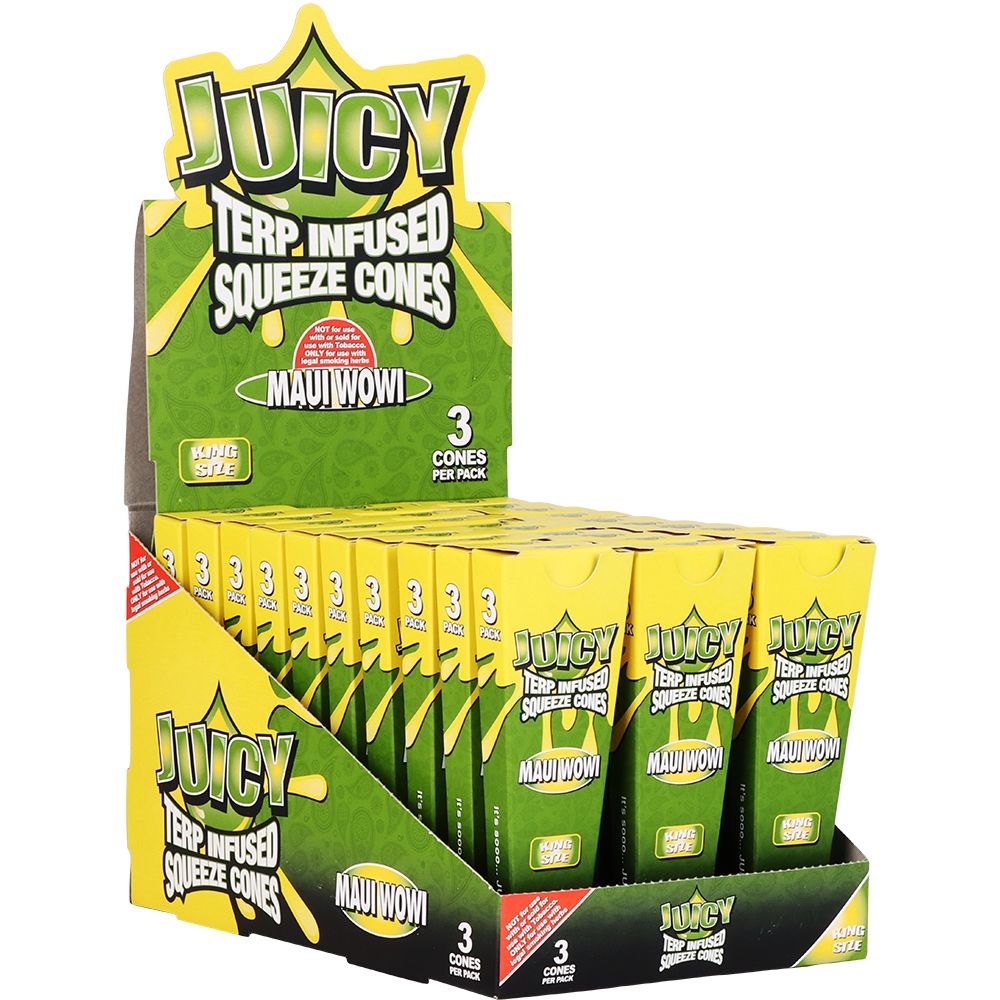Juicy Terp Infused Squeeze Cones | Maui Wowi | 30pk