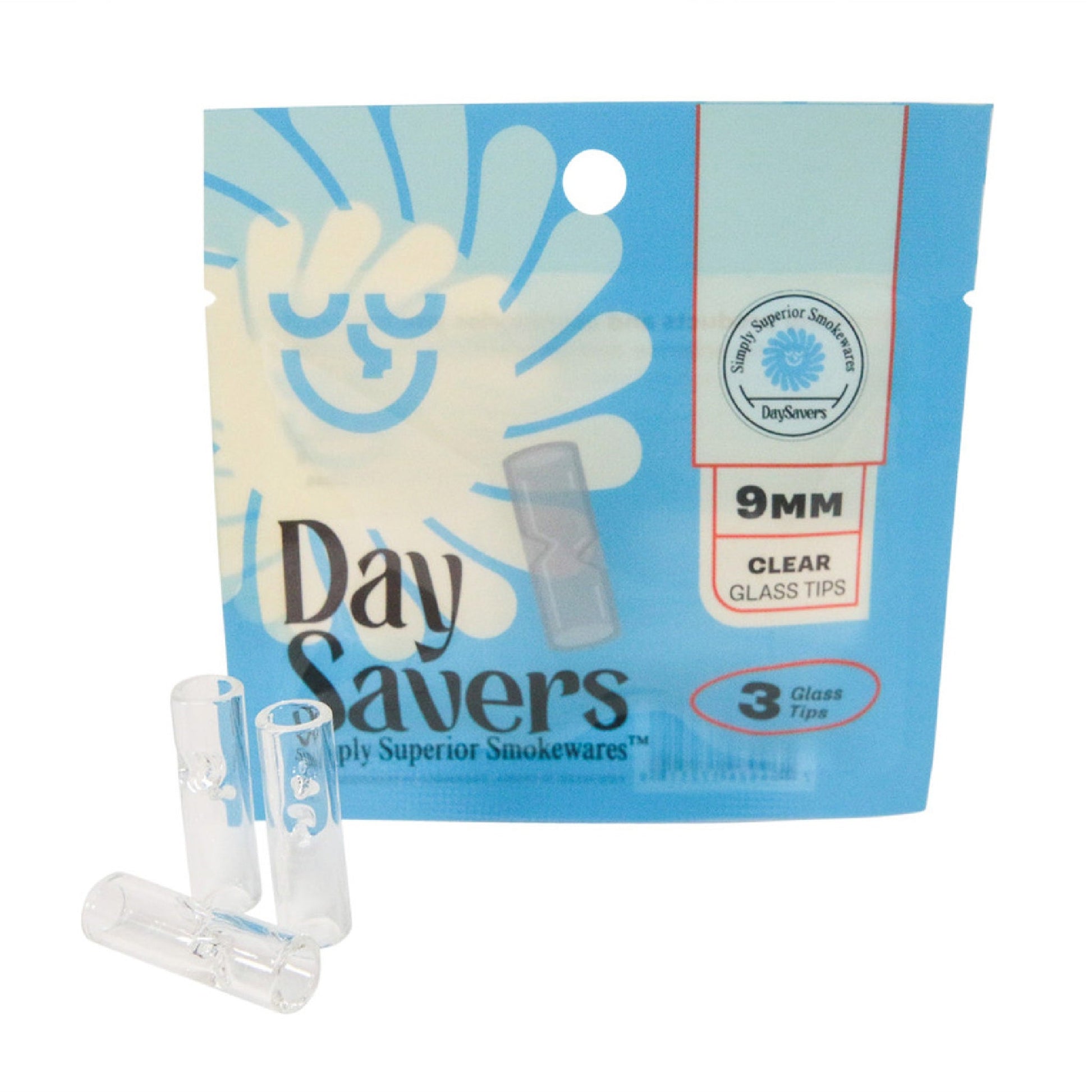 Day Savers Filter Tips Glass 11mm 3 Pack
