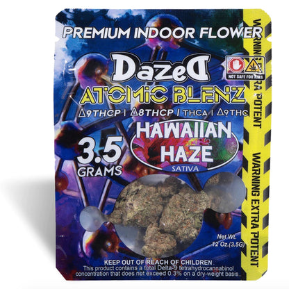 Dazed Atomic Blenz Hawaiian Haze THC-A Flower 3.5g