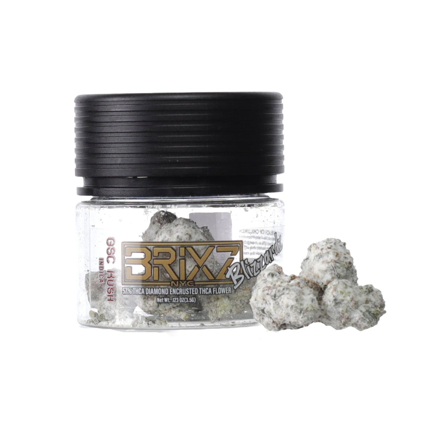 Dazed Brixs GSC Kush THC-A Flower 3.5g