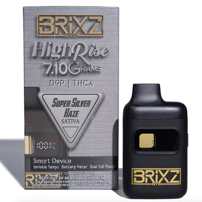 Dazed Brixs Highrise THC-A Delta 9 Vaporizer 7100mg