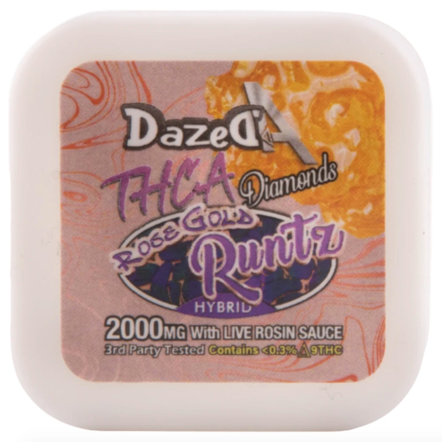 Dazed Diamond Dab Live Rosin THC-A Sauce 2g