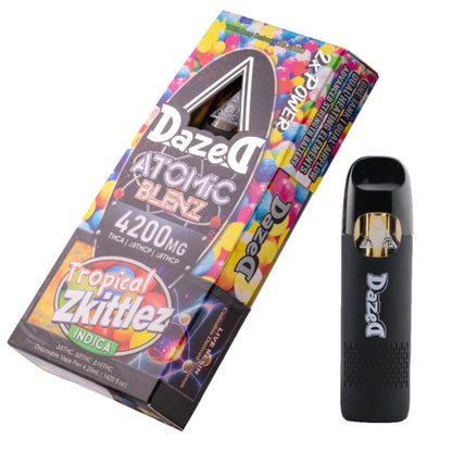 Dazed Nimbus Atomic Blenz THC-A Vaporizer 4200mg