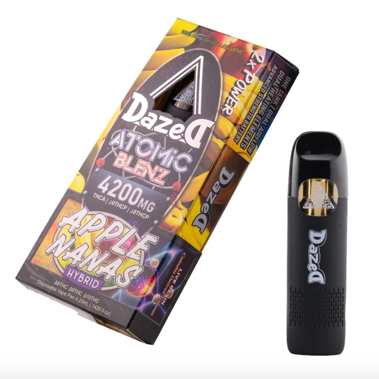 Dazed Nimbus Atomic Blenz THC-A Vaporizer 4200mg
