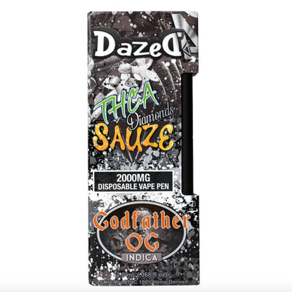 Dazed Sauze THC-A Vaporizer 2000mg