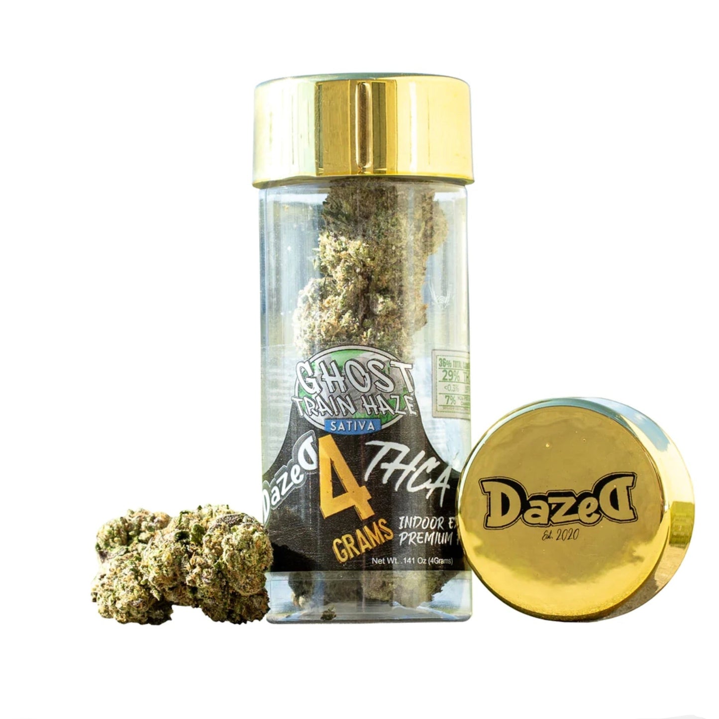 Dazed THC-A Flower 4g Top Shelf Indoor Exotic