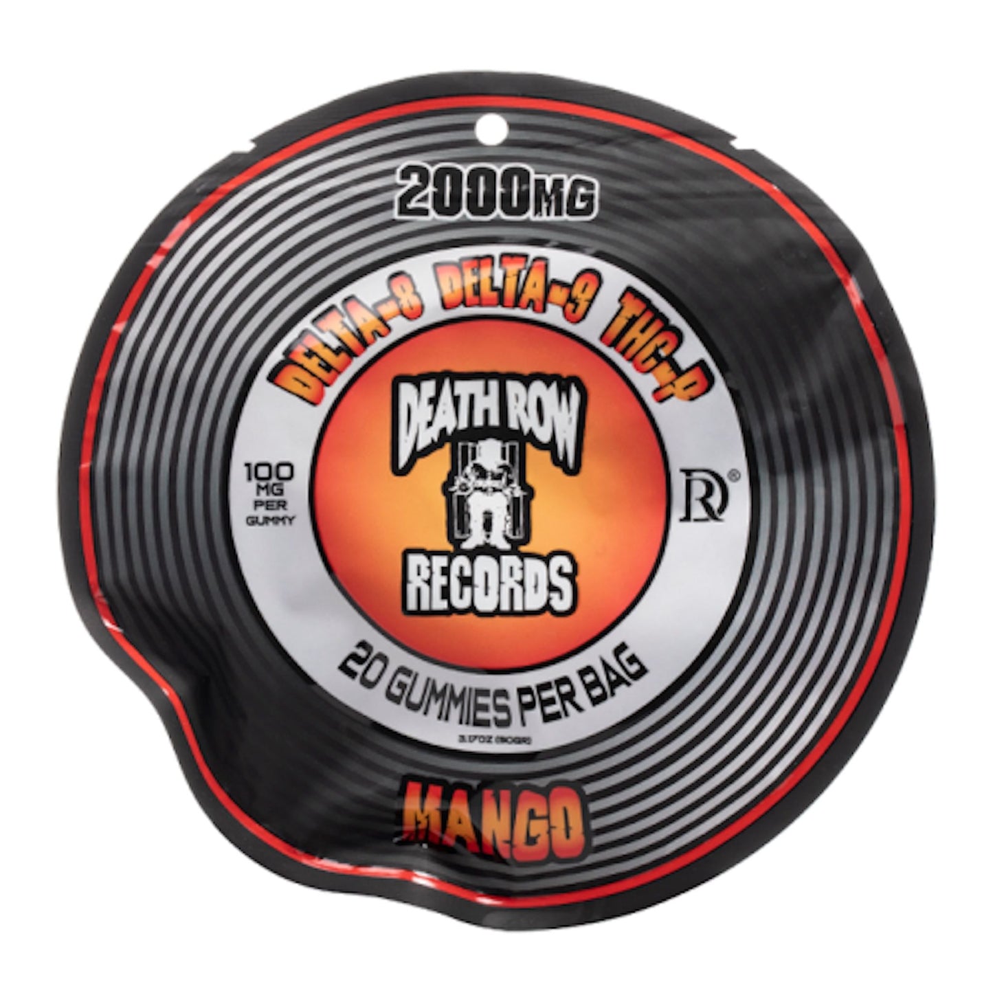 Death Row Signature Blend Mango Gummies 20ct