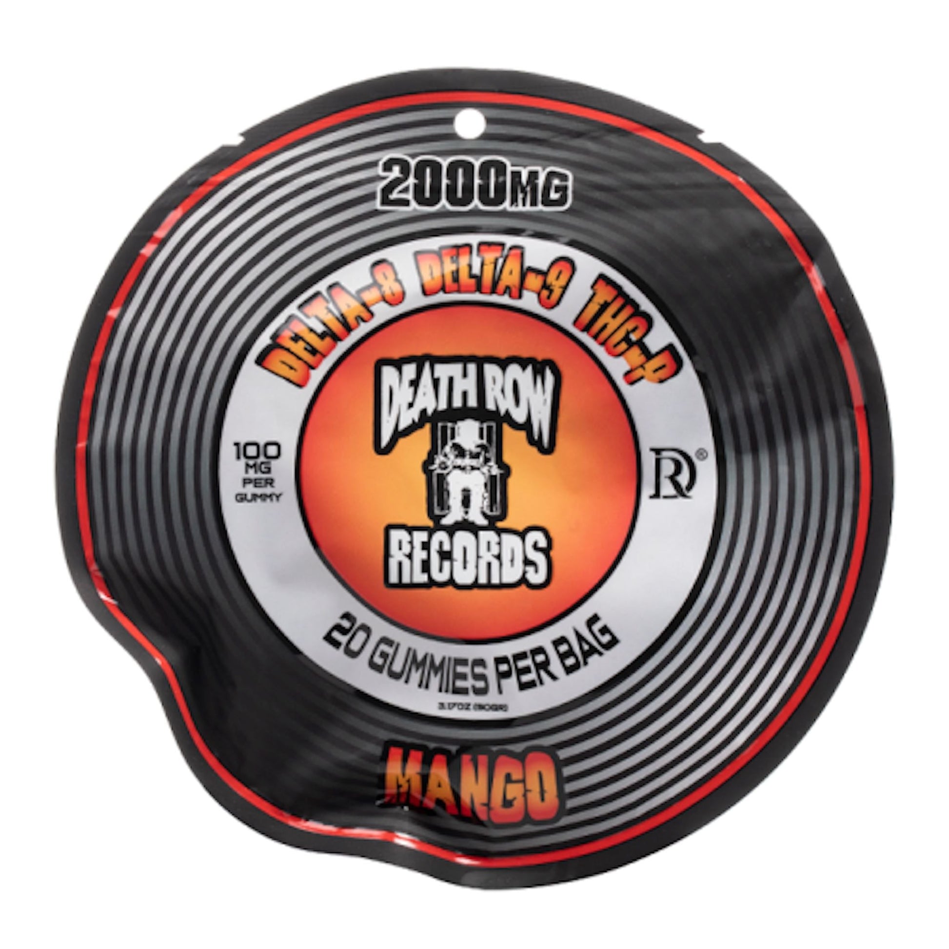 Death Row Signature Blend Mango Gummies 20ct