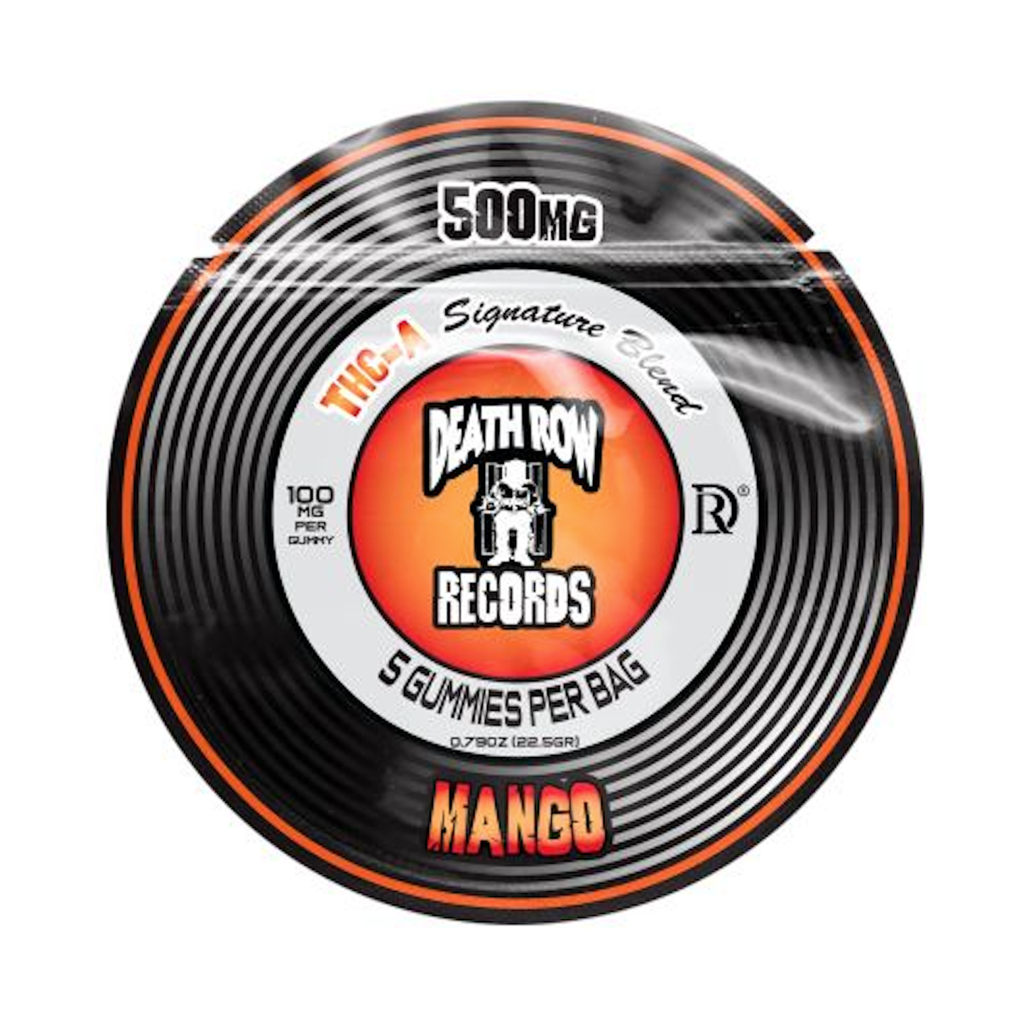 Death Row Signature Blend Mango Gummies 5ct