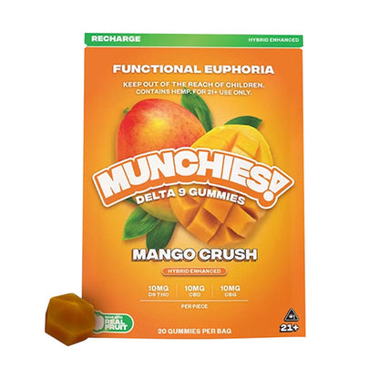 Munchies Functional Euphoria Delta 9 Boosted Gummies 400mg 20ct
