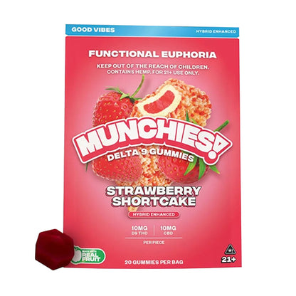 Munchies Functional Euphoria Delta 9 Boosted Gummies 400mg 20ct