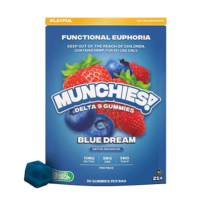 Munchies Functional Euphoria Delta 9 Boosted Gummies 400mg 20ct