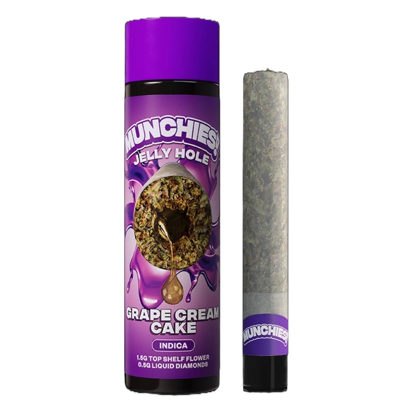 Delta Munchies Jelly Holes THC-A Pre-Roll 2000mg