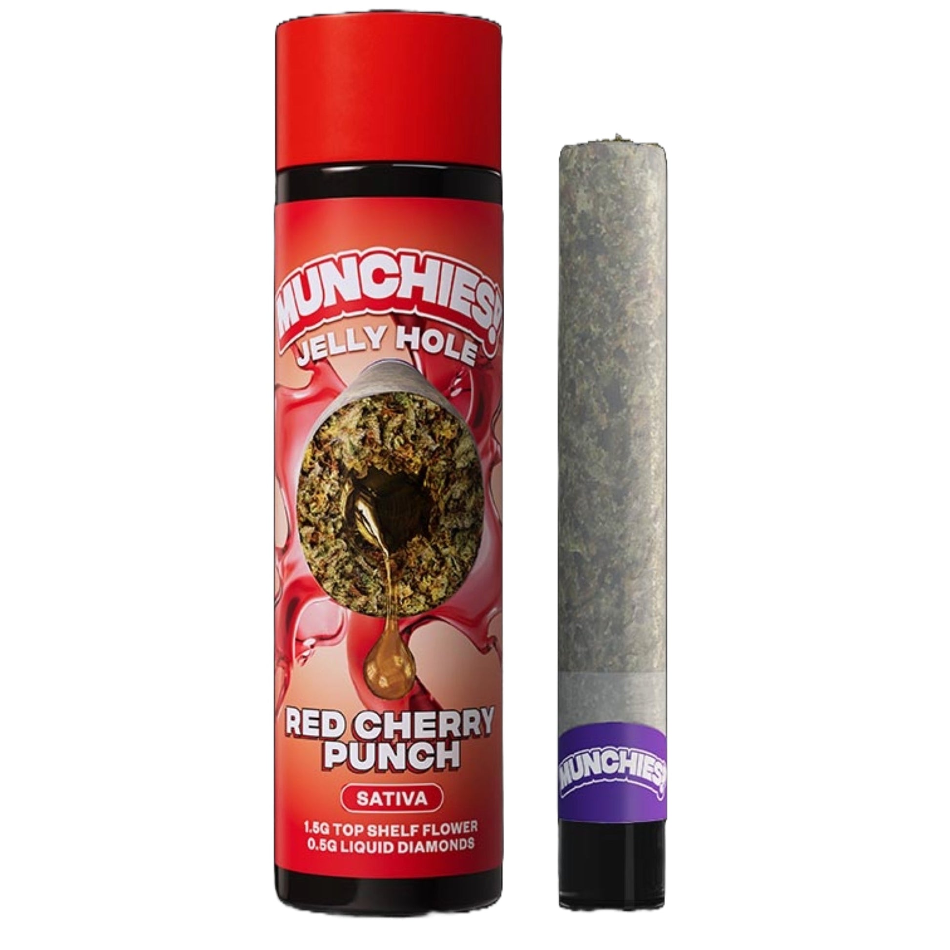 Delta Munchies Jelly Holes THC-A Pre-Roll 2000mg