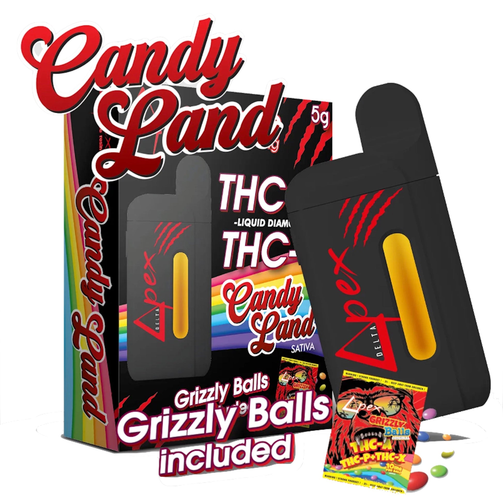 Delta Pex Liquid Diamonds THC-A Blend Vaporizer 5000mg