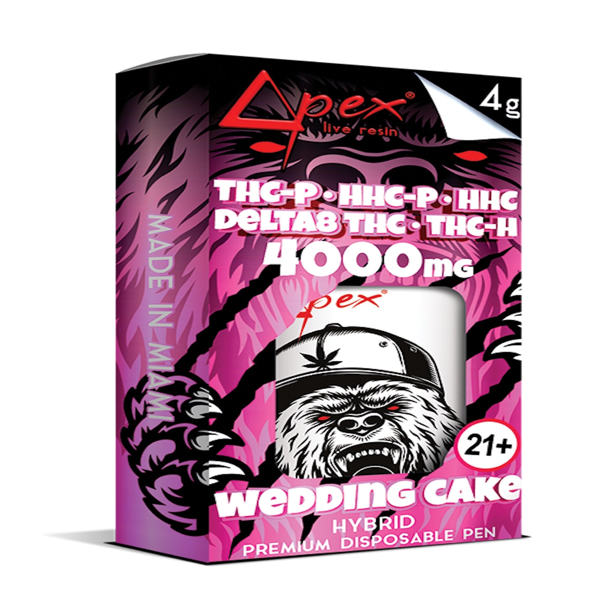 Delta Pex Master Blend Vaporizer 4000mg
