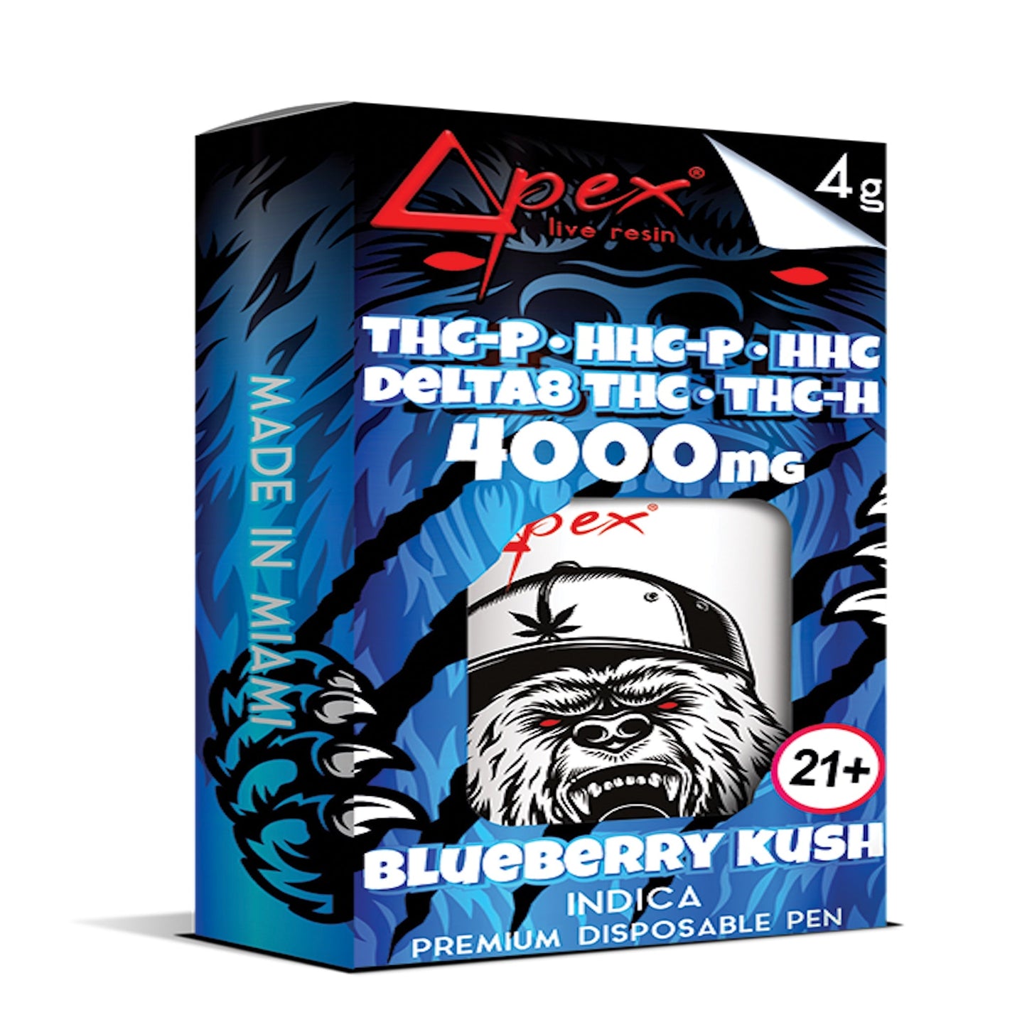 Delta Pex Master Blend Vaporizer 4000mg