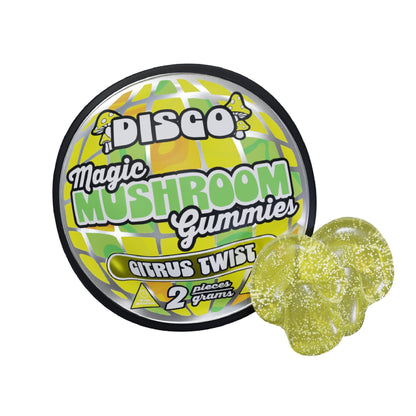 Disco Magic Mushroom Gravity Gummies 2000mg