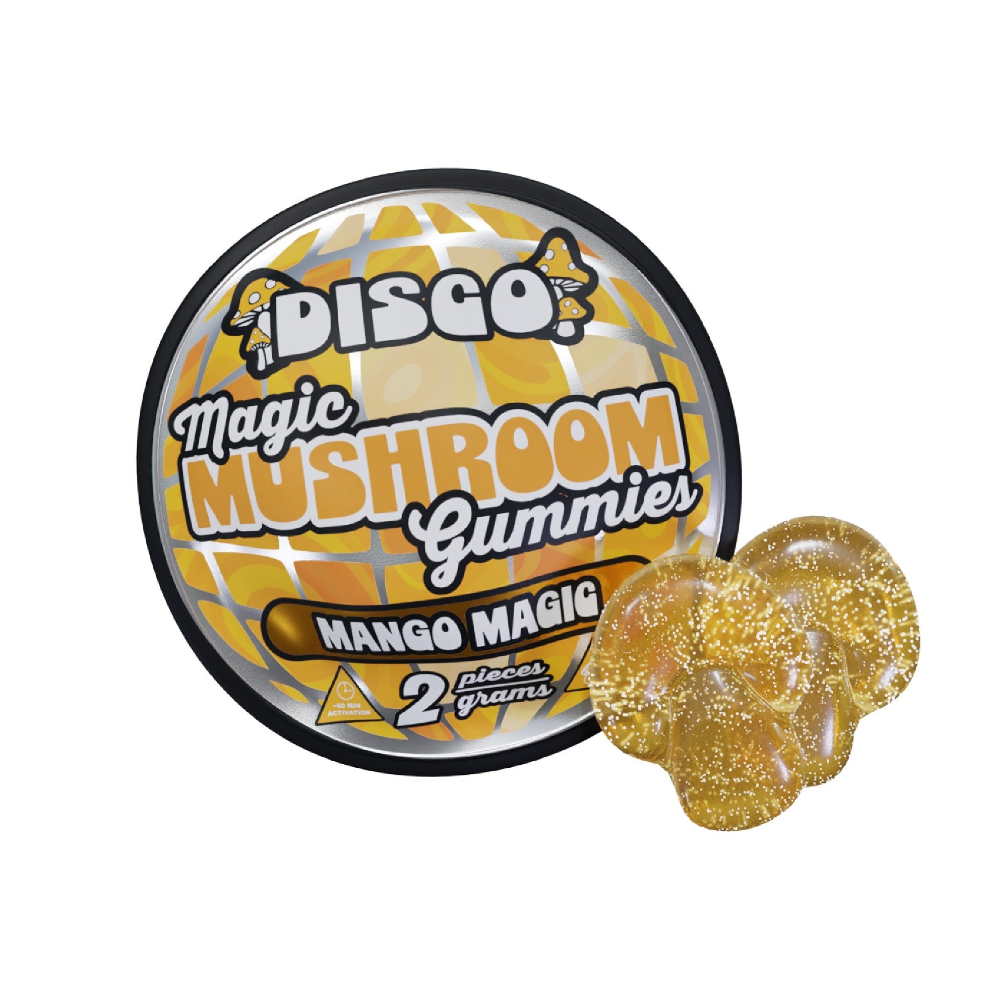 Disco Magic Mushroom Gravity Gummies 2000mg