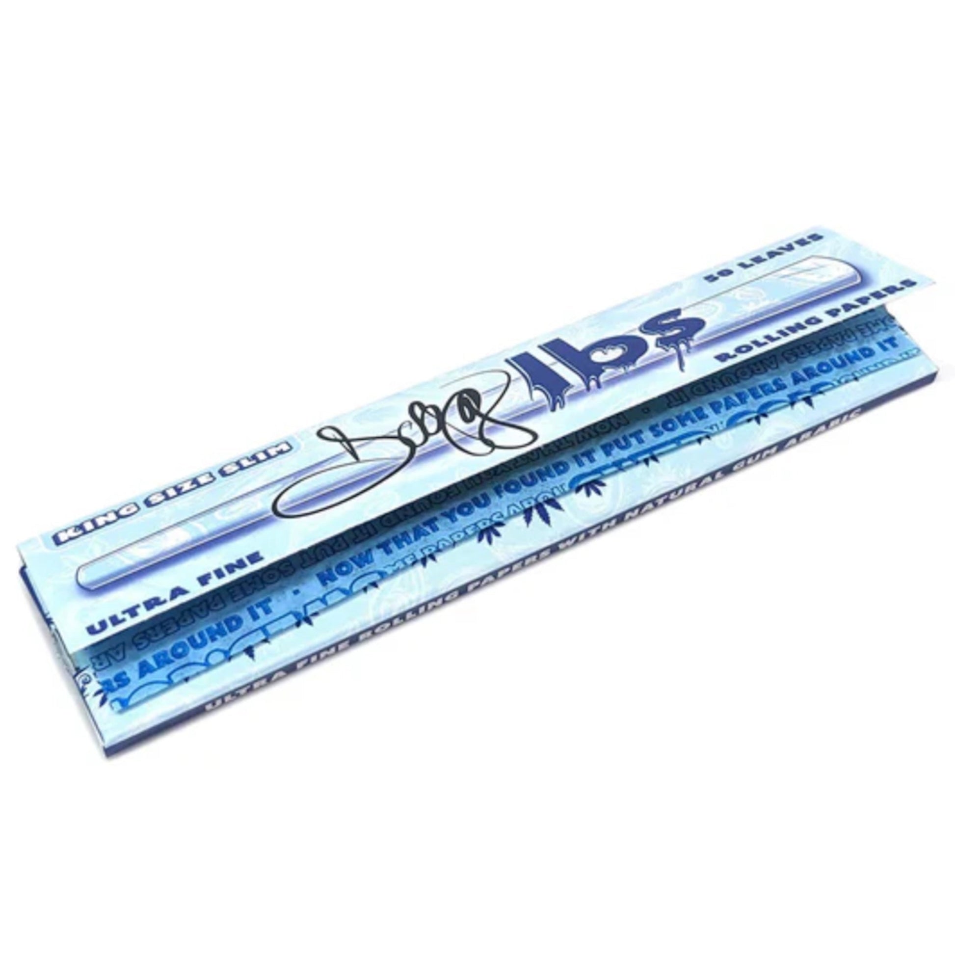 Dogg Lbs Blue Paisley KS Slim Rolling Papers 50ct