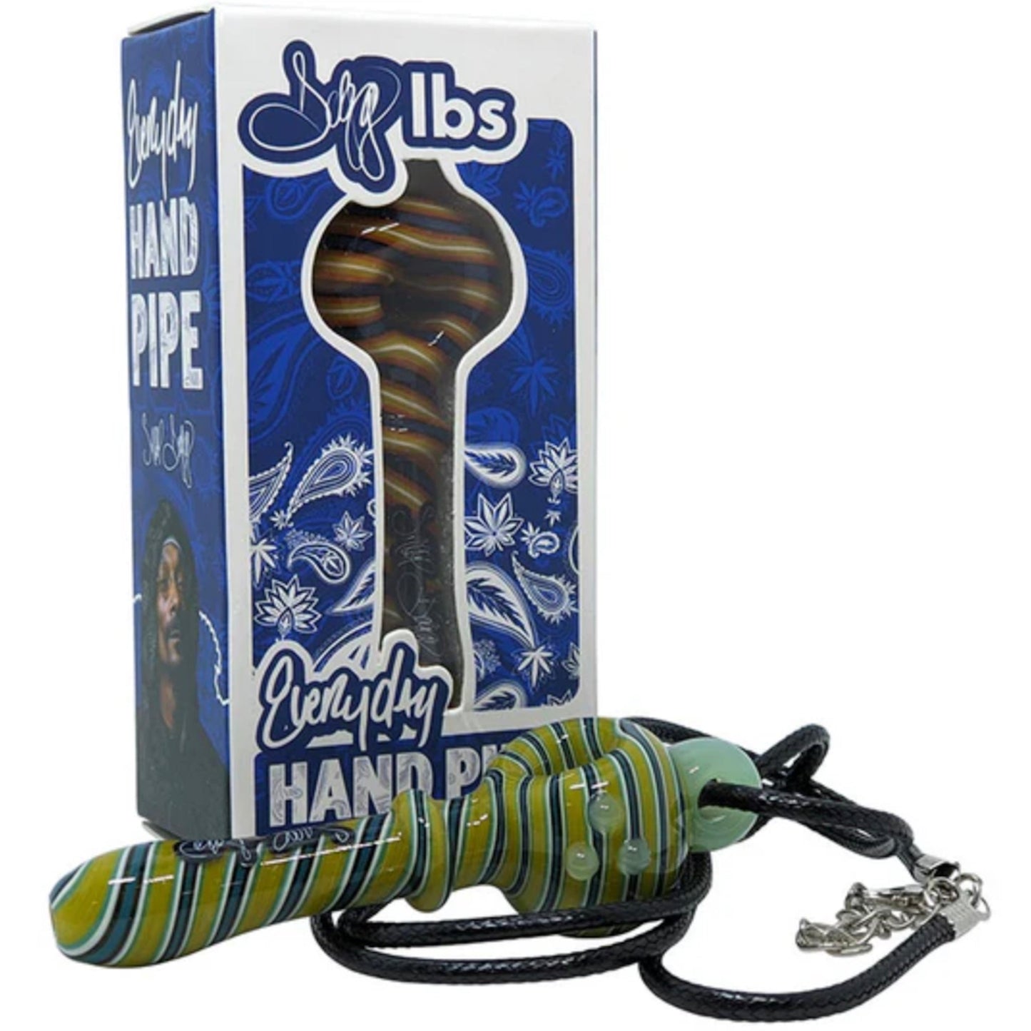 Dogg Lbs Everyday Assorted Necklace Spoon Hand Pipe 3in