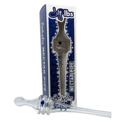 Dogg Lbs Glass Everyday Nector Pipe 6in