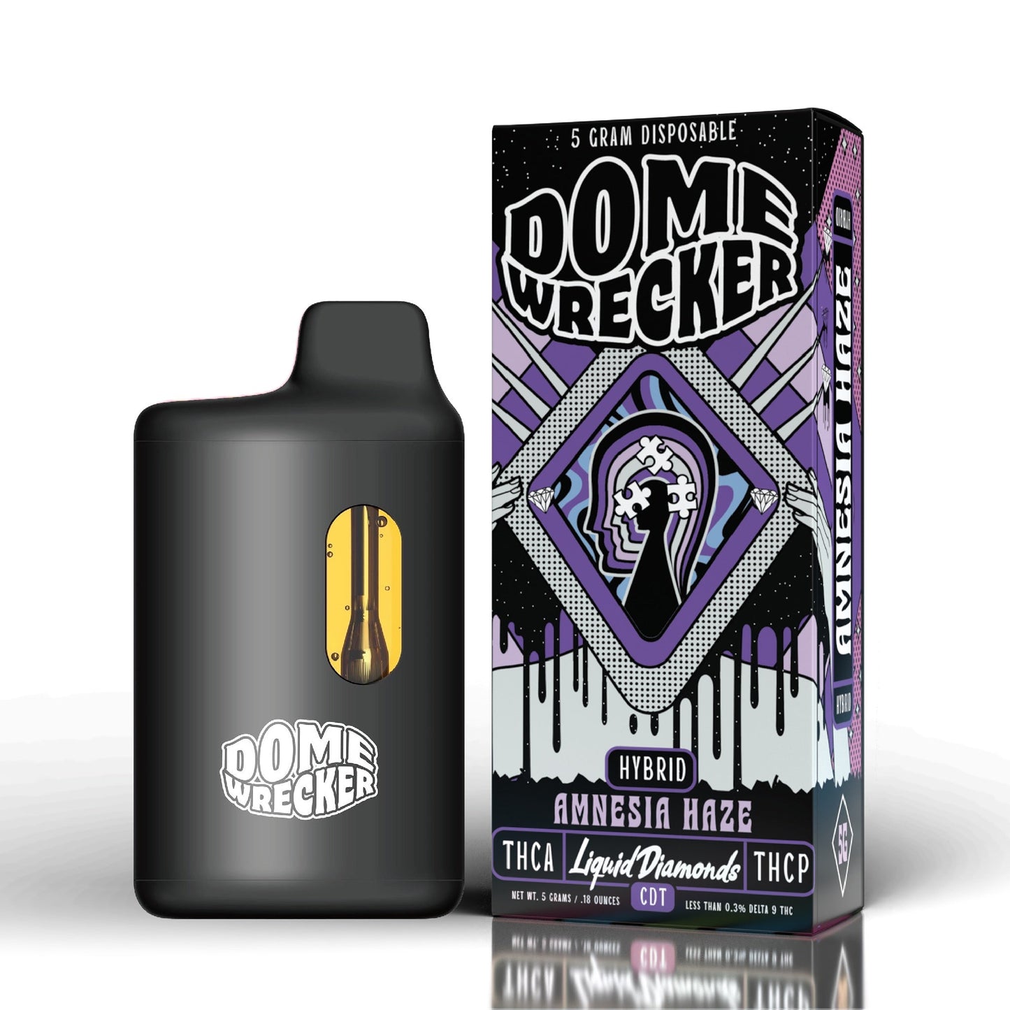 Dome Wrecker THC-A Vaporizer 5000mg