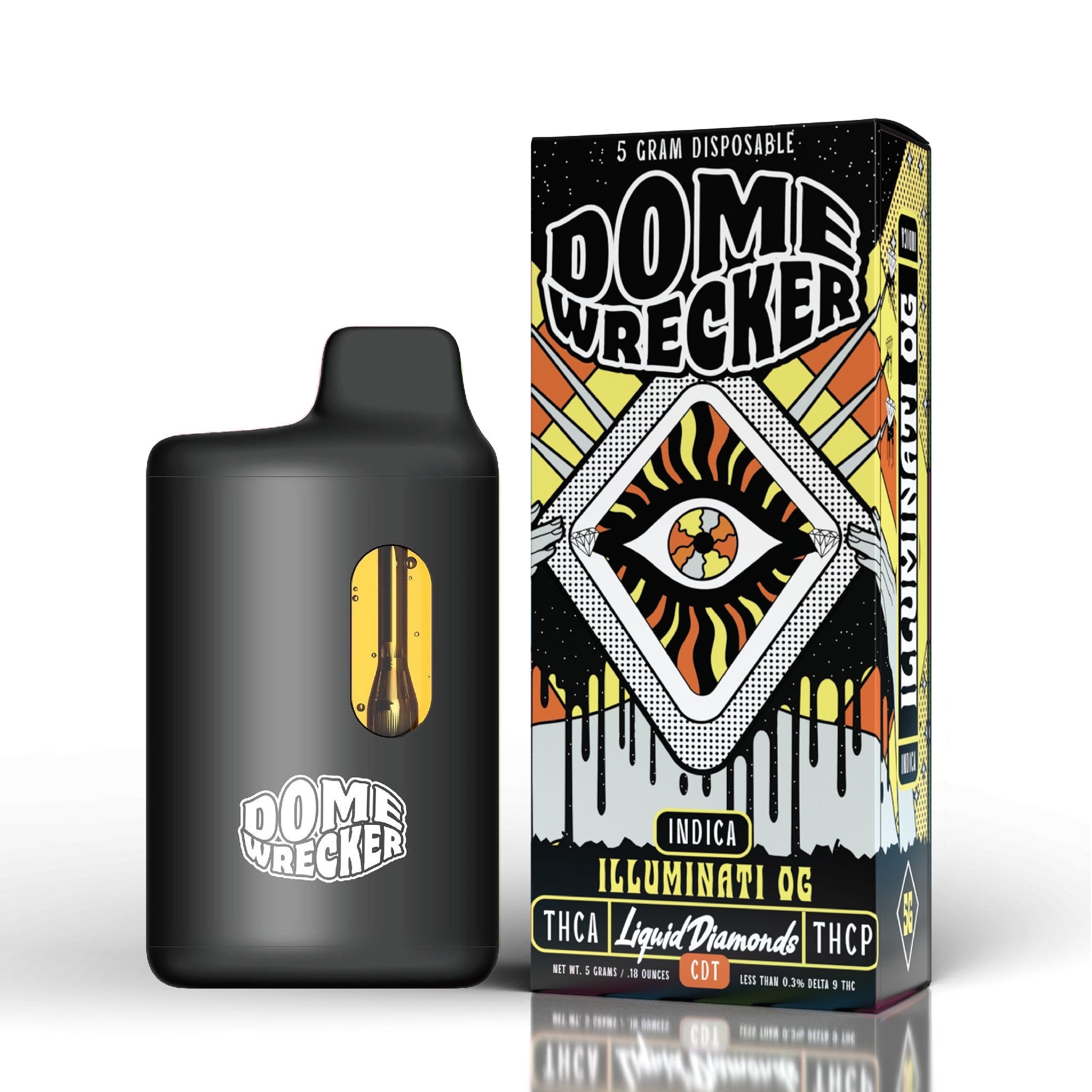 Dome Wrecker THC-A Vaporizer 5000mg