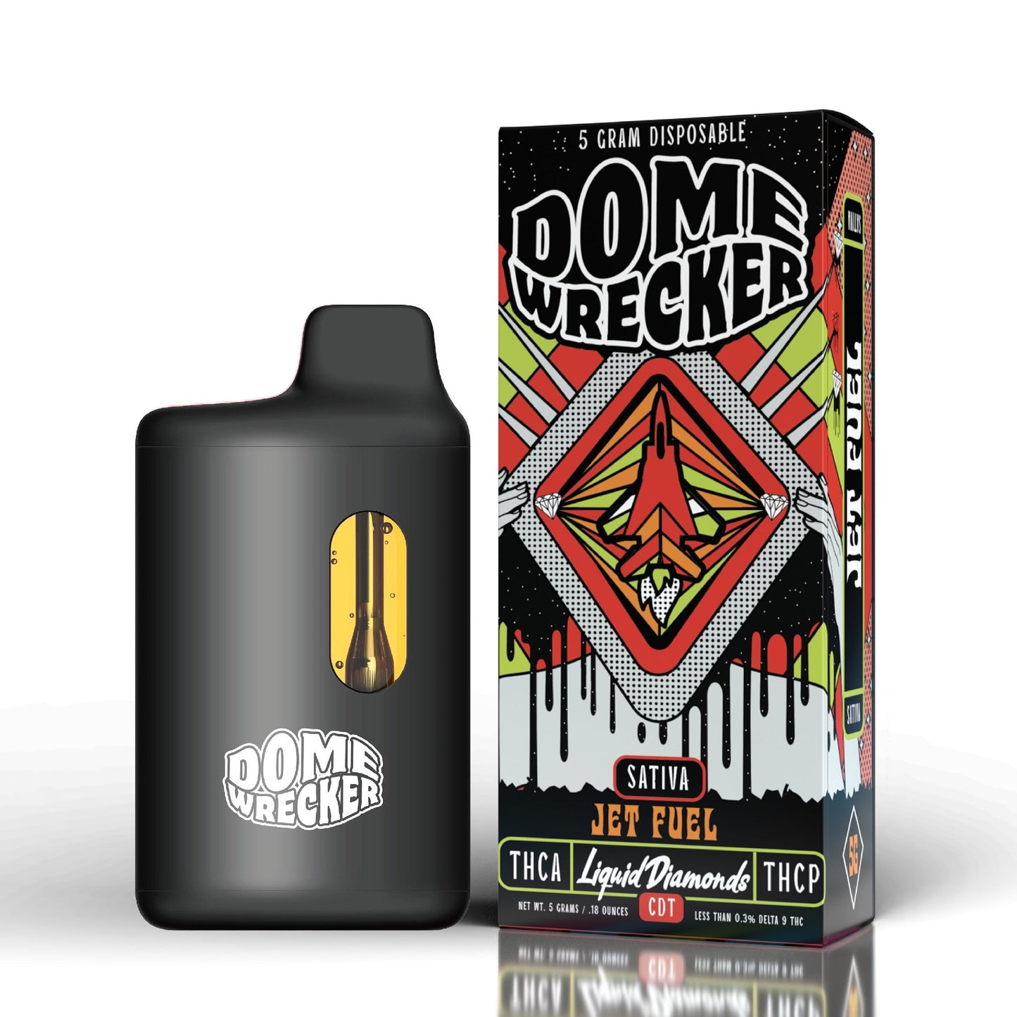 Dome Wrecker THC-A Vaporizer 5000mg