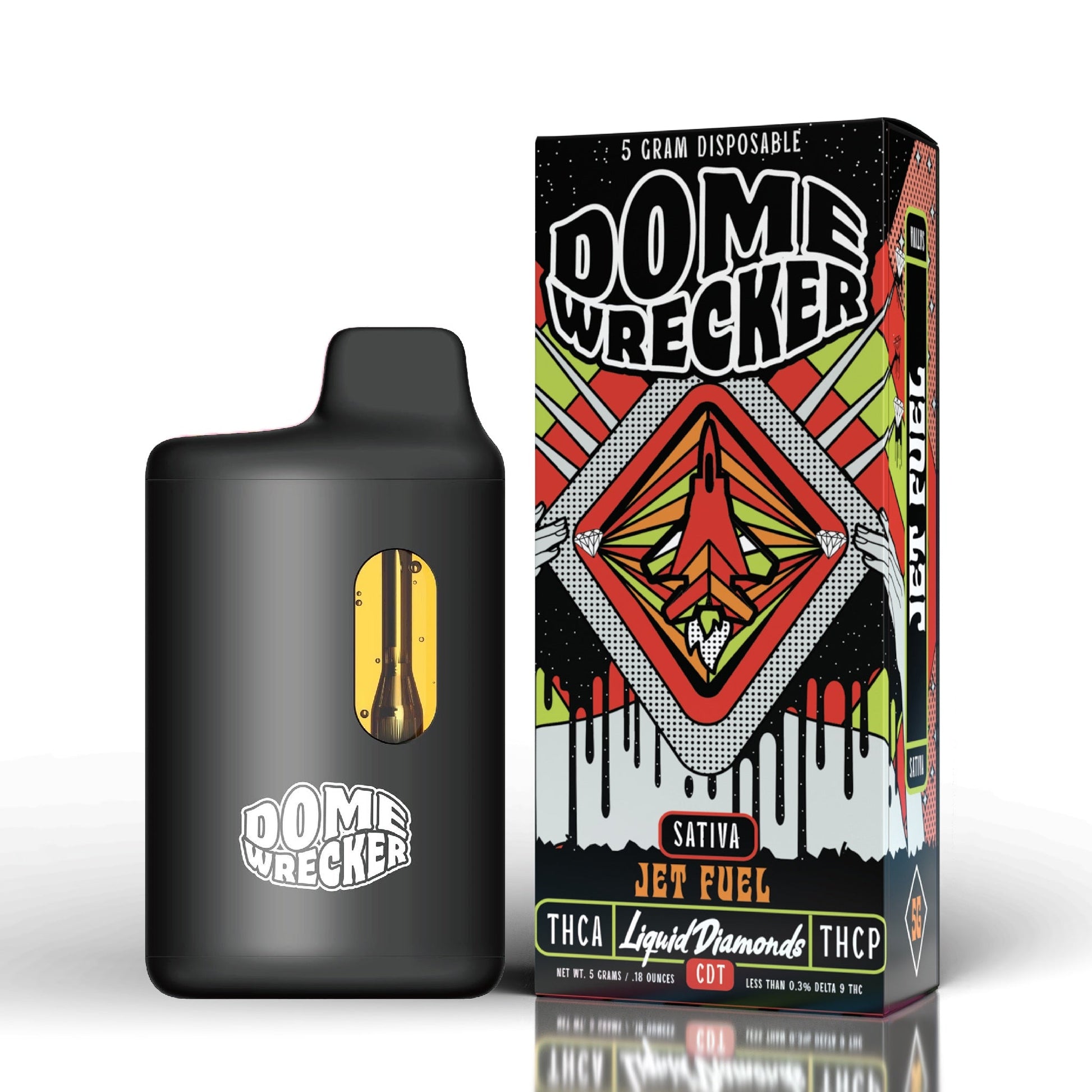 Dome Wrecker THC-A Vaporizer 5000mg