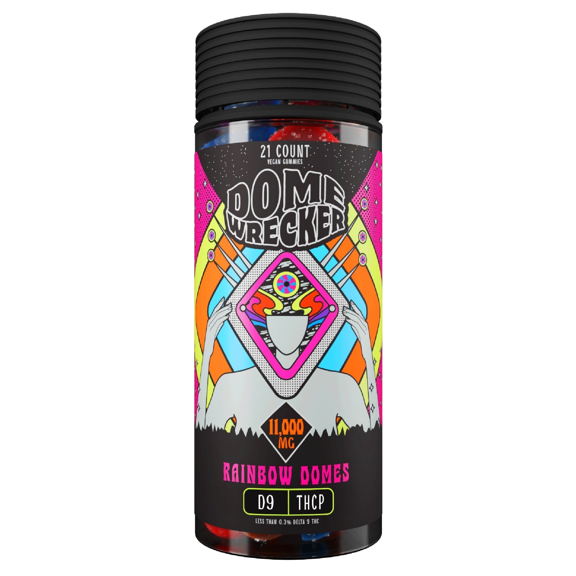 Dome Wrecker THC-P Delta 9 Gummies 11000mg