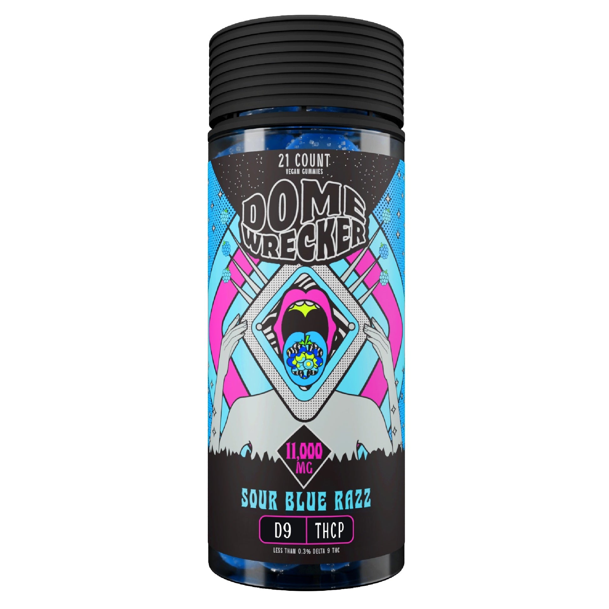 Dome Wrecker THC-P Delta 9 Gummies 11000mg