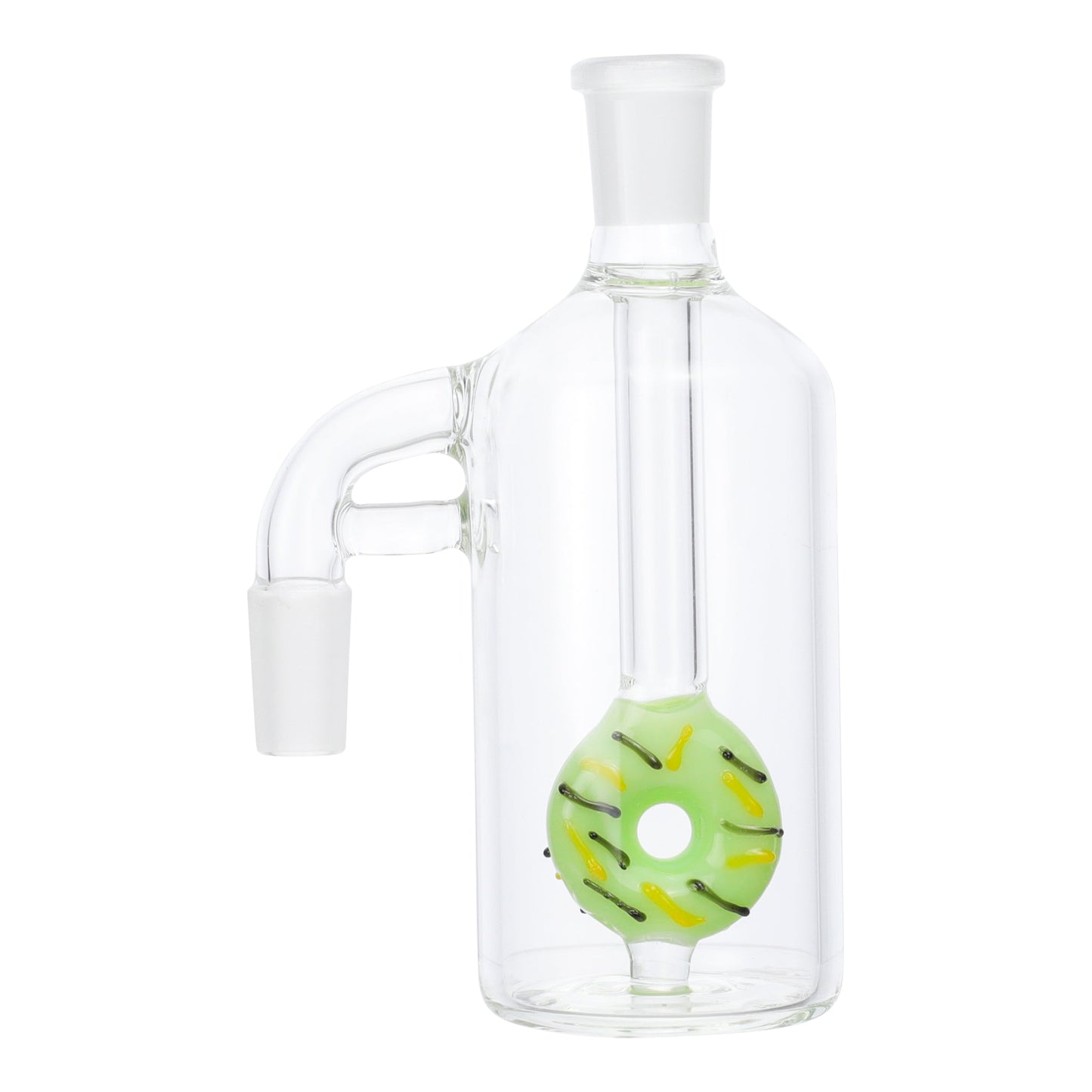 Yushuai Donut Sprinkle Ash Catcher 90° 14mm Male Borosilicate Glass