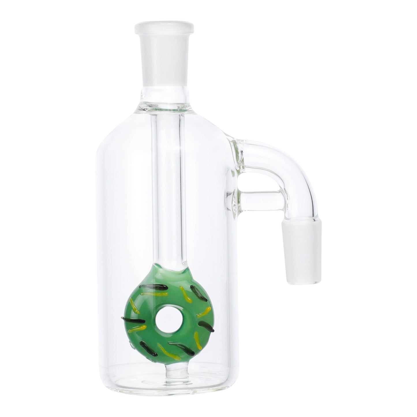 Yushuai Donut Sprinkle Ash Catcher 90° 14mm Male Borosilicate Glass