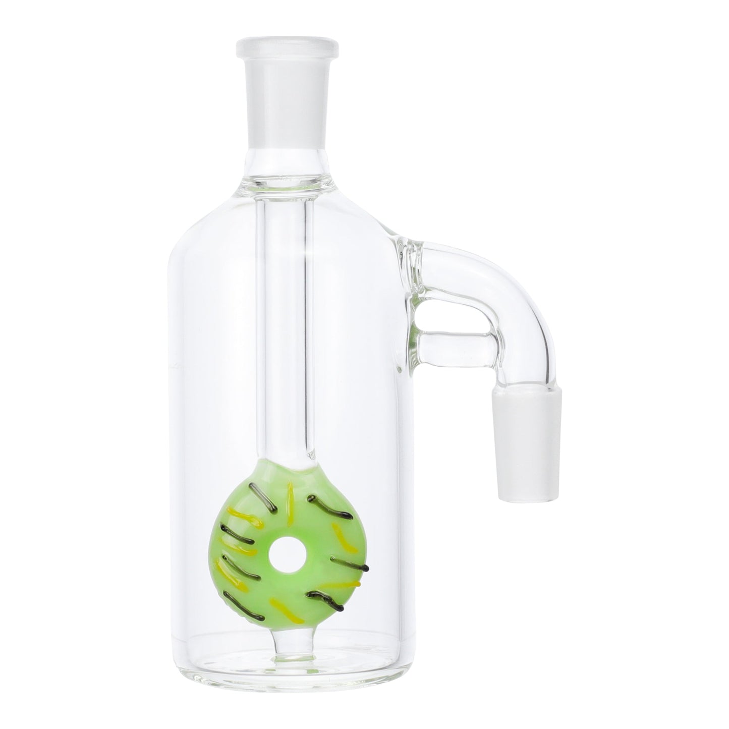 Yushuai Donut Sprinkle Ash Catcher 90° 14mm Male Borosilicate Glass