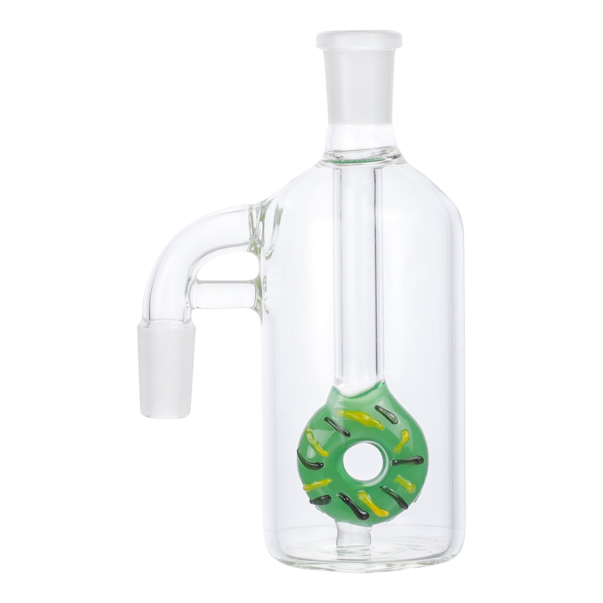 Yushuai Donut Sprinkle Ash Catcher 90° 14mm Male Borosilicate Glass