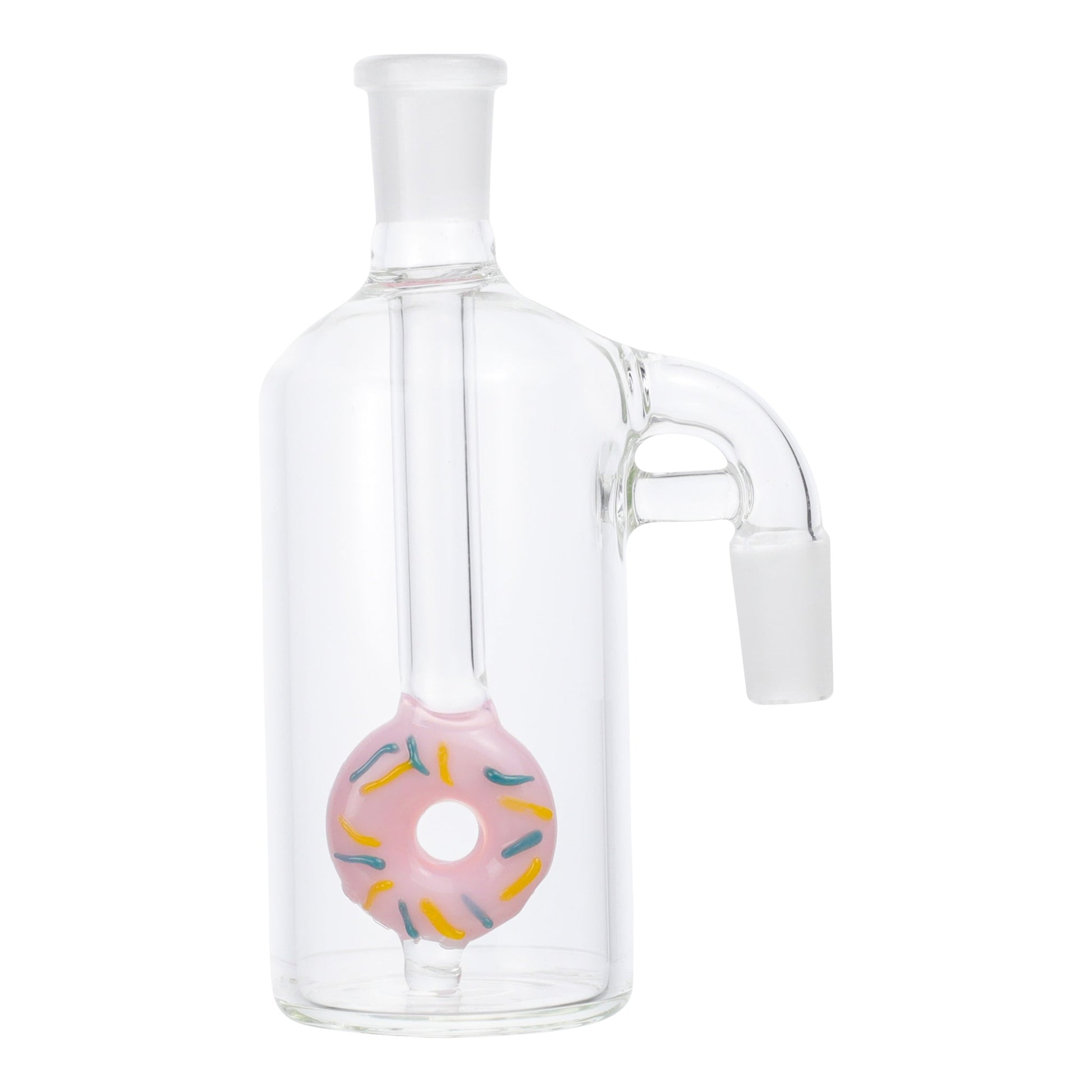 Yushuai Donut Sprinkle Ash Catcher 90° 14mm Male Borosilicate Glass