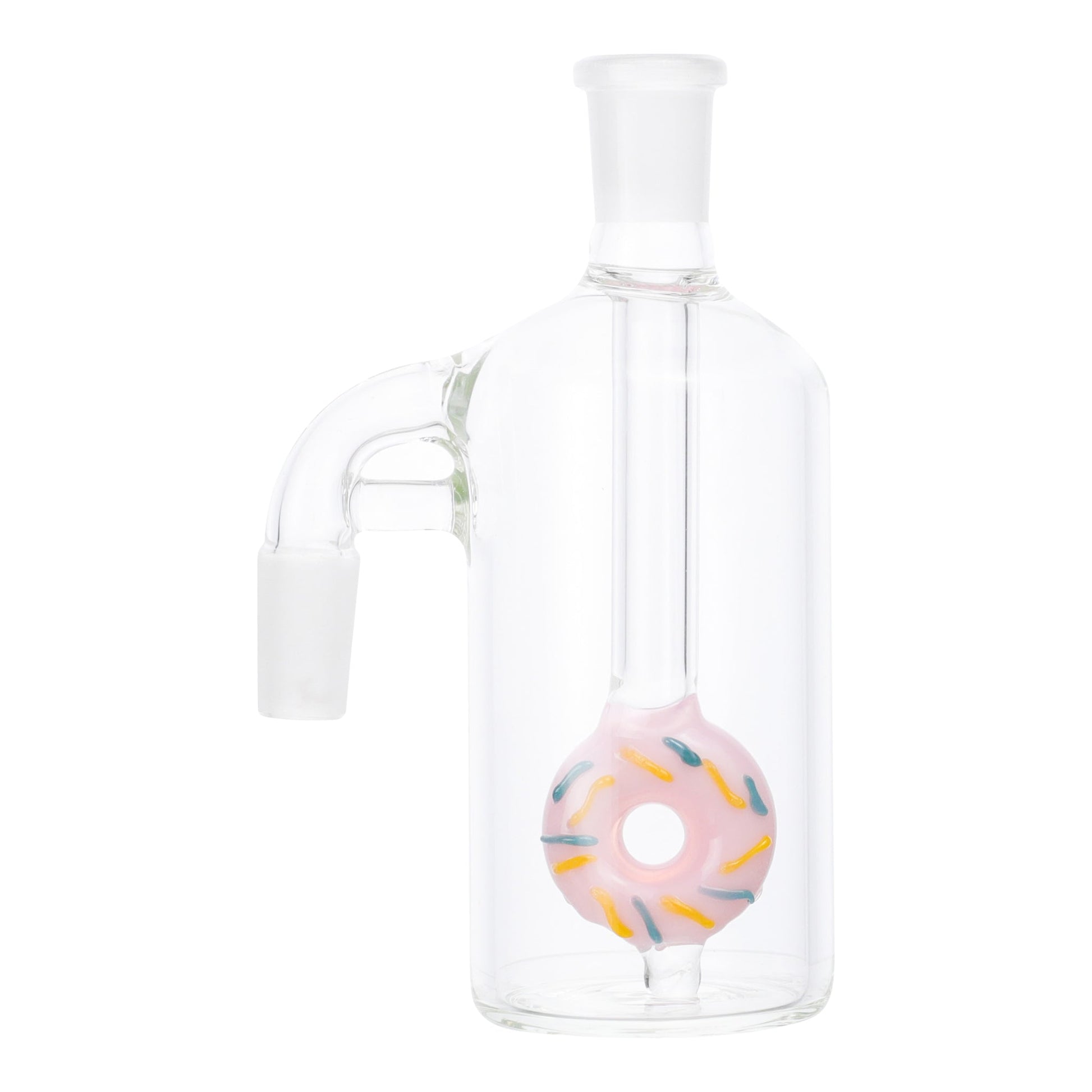 Yushuai Donut Sprinkle Ash Catcher 90° 14mm Male Borosilicate Glass