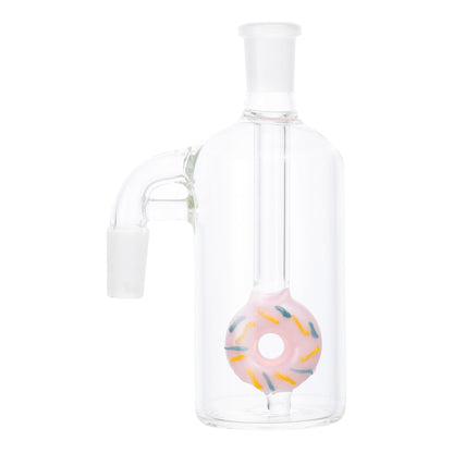 Yushuai Donut Sprinkle Ash Catcher 90° 14mm Male Borosilicate Glass