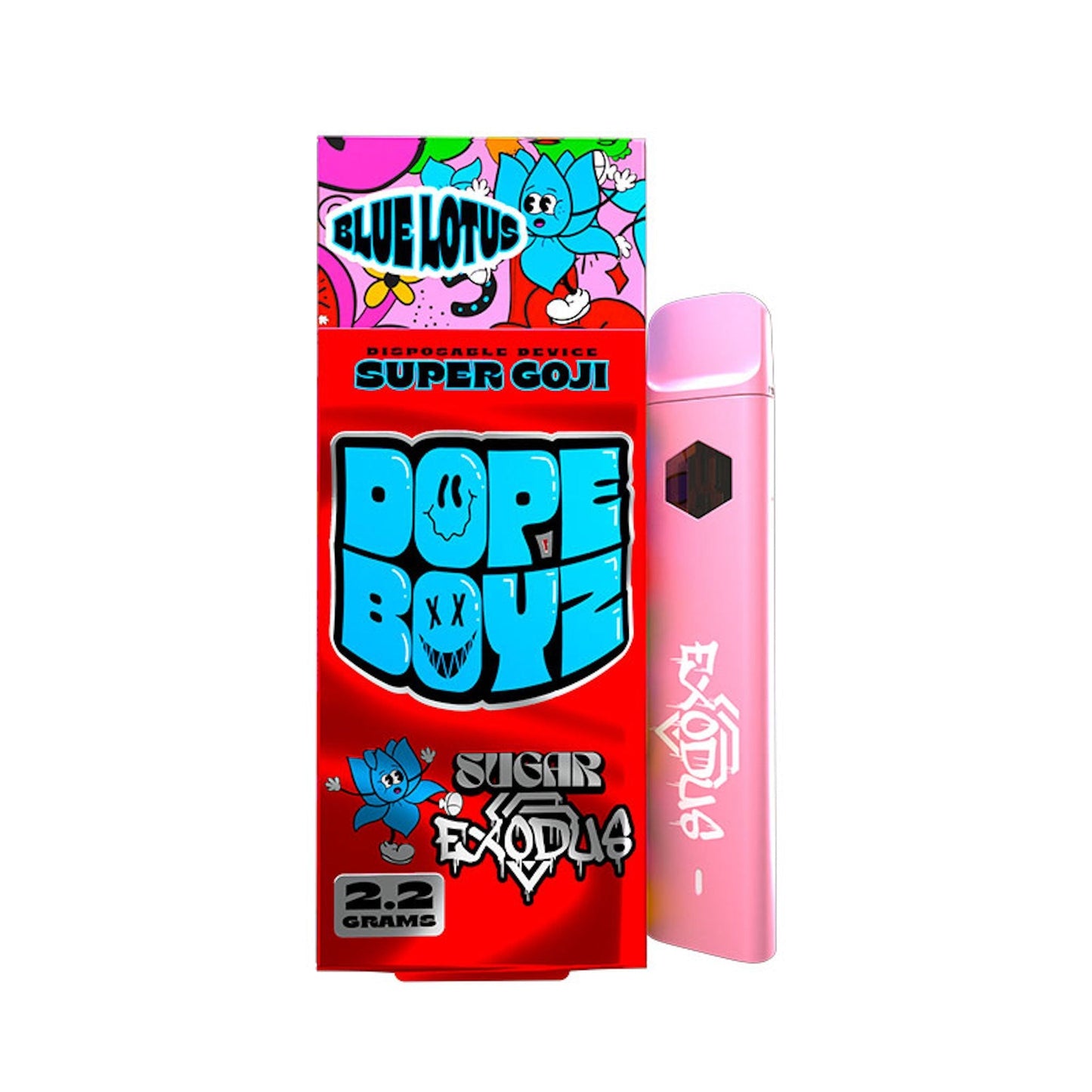 Dope Boyz Blue Lotus Vaporizer 2200mg
