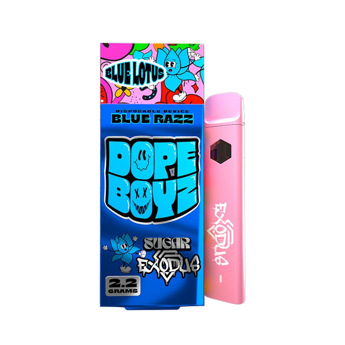 Dope Boyz Blue Lotus Vaporizer 2200mg