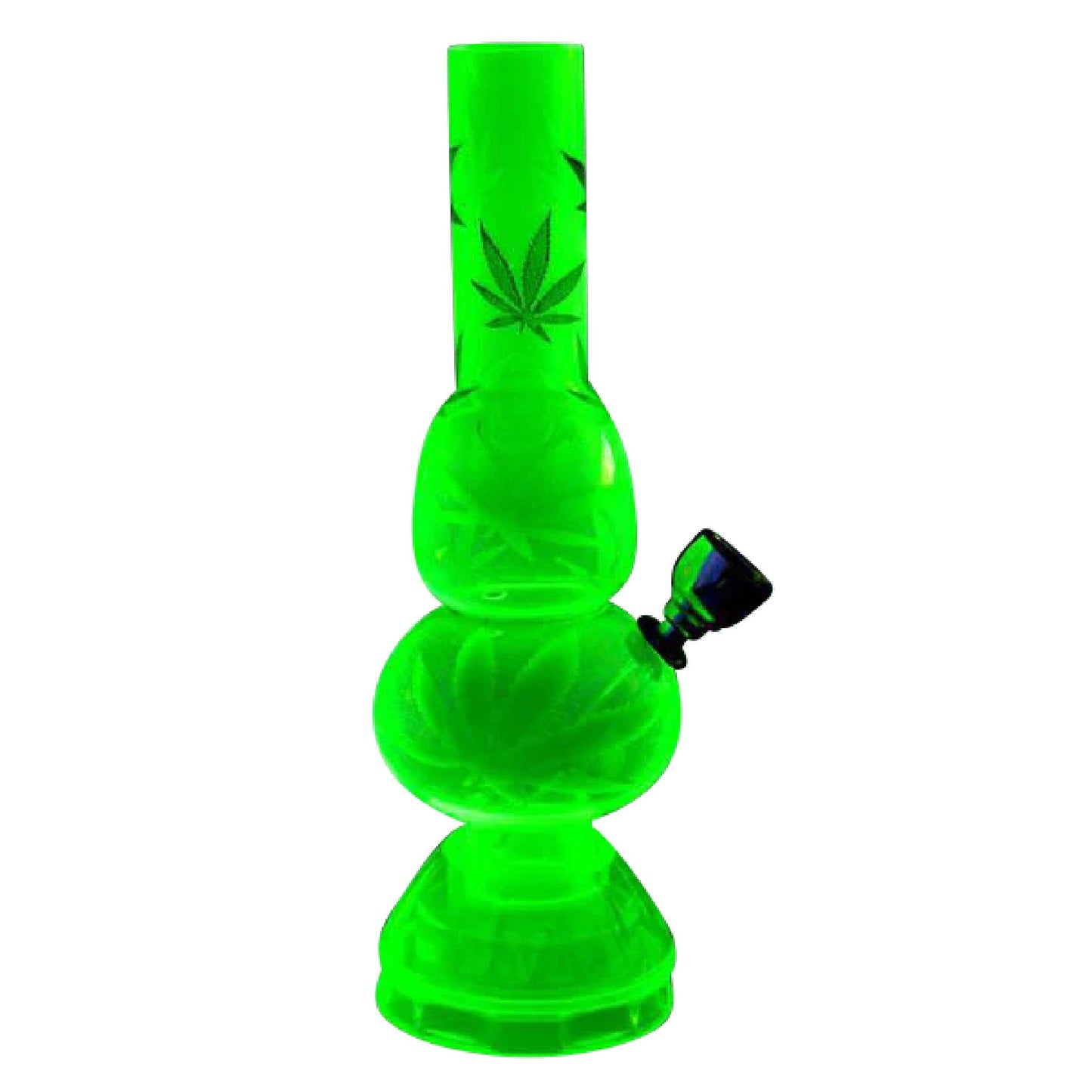 AFG Distribution Double The Bubble Grinder Base Mini Acrylic Bong 7in