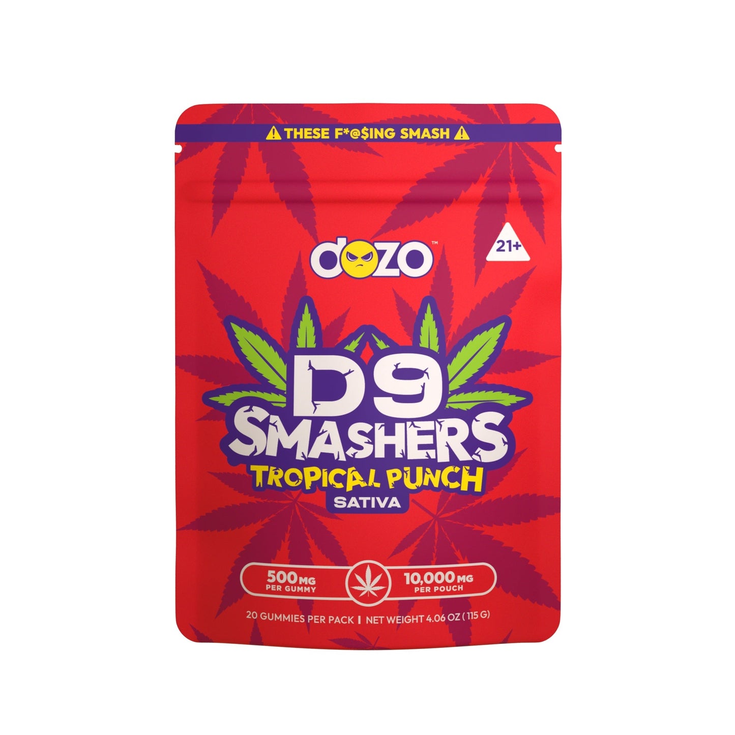 Dozo Delta 9 Smashers Gummies 10000mg